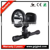 5JG-T61LED-G manufacturer ABS housing 810Lm 10w rechargeable scope mounted light outdoor spotlight