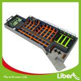 Customized Indoor Trampoline Location With Foampit thumbnail-2