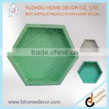 Hanging Wire Frame Shelf With Colorful Cube Sets thumbnail-3