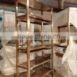 KTV Bar Stainless Steel Wine Display Shelf Rack Metal Wine Rack thumbnail-2