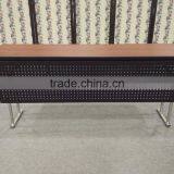 New Style Comercial Banquet Rectangular Training Tables With Folding Legs and Metal Mask thumbnail-1