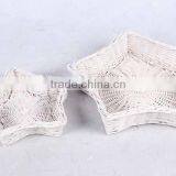 2PC Rattan Woven Pentagram Basket/Prickle Storage Basket thumbnail-1