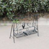 Wrought Iron Swing Flower Rack thumbnail-1