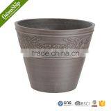 Antique Round Sculpture Ceramic 16' Garden Planter thumbnail-4