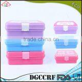 NBRSC Kids Lunch Box Bread Sandwich Keeper Snack Plastic Container Reuseable Container thumbnail-2