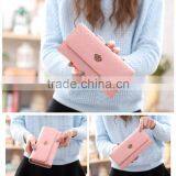 Wholesale Lovely Fashion Lady's Clutch Long Purse Leather Wallet Bag Men Cltch Handbag thumbnail-2
