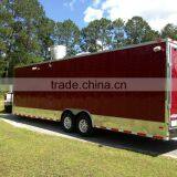 Mobile 8.5X28 Catering Food Trailers With Sinks, Gas, and Fire Suppresion For Sale thumbnail-3