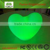 Beautiful Flashing Plastic Shell Battery Powered Led Cordless Heart Lighting thumbnail-1