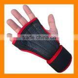 Full Palm Protection Neoprene Grips With Slicone Dots Power Lifting Weight Grips thumbnail-1