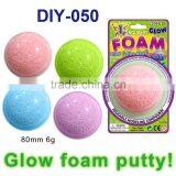 Magic Glow Foam Putty Toys For Children thumbnail-1