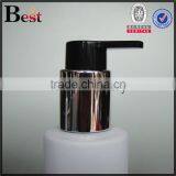 Cosmetic Screen Printing Flat Shoulder Beard Oil Pomade Shampoo Detergent Lotion White Aluminum Pump 200ml Plastic Bottle thumbnail-3