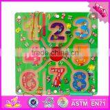 2017 New Products Kids Educational Toy Wooden Magnetic Maze Game W11H021 thumbnail-4