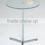 Tempered Glass Modern Design Metal Magazine Rack Small Design Table thumbnail-4