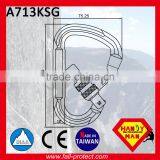 25KN Big D Type Mountain Climbing Aluminum Carabiner With CE & UIAA thumbnail-2