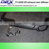 High Quality Car PP B~MW X5 Exhaust Rear Diffuser