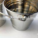 Stainless Steel 304 Ice Bucket Round Ice Bucket thumbnail-2