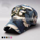 Custom Mens Camo 3d Embroidered Baseball Hats and Caps thumbnail-1