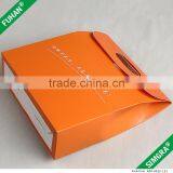 Orange Color Cardboard Flat Packing Gift Box thumbnail-3