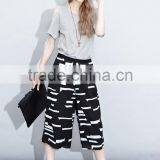 Korean Style Ladies Chic Popular Casual Chiffon Pants Factory Price thumbnail-1
