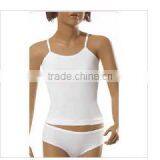 GIRLS Fashion COTTON RIB SPAGGETI STRAP POMPON SET thumbnail-3