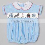 Frozen Smocked Boy Bubble for Infant Toddler 2014