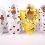 S17207A High Quality New Design Organic Cotton Baby Bandana Bibs thumbnail-3