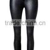 EY0206P Europea Lady High Waist pu Leather Feets Pants Women Pants pu Pants thumbnail-3