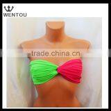 Wholesale Double Color Bikini Bandeau Top thumbnail-3