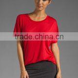 100% Modal Pocket Woman T-shirt thumbnail-1