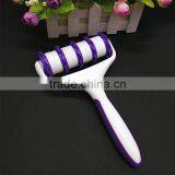 2017 New Fondant Strip Ribbon Cutter Sugarcraft Cake Decorating Tools Plastic Cake Rolling Pin Embosser Roller Set Baking Tools thumbnail-2