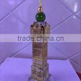 Crystal Makkah Clock Tower For Islamic Gift Ramadan Gift JC-D007