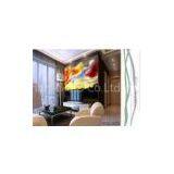 Stained Decorative Laminated Glass Panels With Color Changing Glass For Curtain Wall thumbnail-1