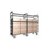 Metal Wire Shelving With Customized Loading Capacity, Dimensions For Parcel Collection