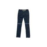 2013 Hot Sale Wholesale Woman Jeans, Light Blue Lady Skinny Pencil Denim Jeans thumbnail-3