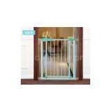 Metal Baby Gates , Baby Safety Gate With Double Locking Device