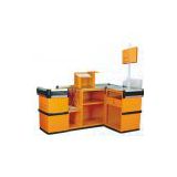 exquisite and durable supermarket desk retail checkout counters money counter