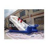 Titanic Commercial Inflatable Slide / Climbing Jumping Slide for Backyard