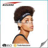 Black Red Pink Blue Neon Yellow Green Orange 7 Colors Fitness Sublimation Headband thumbnail-2