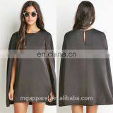 Ladies Smart Casual Dress Layered Back Sexy Sheath Mini Dress With a Layered Keyhole Back thumbnail-1