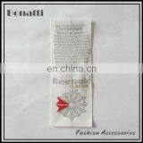 Embroidered Woven Label Logo for Clothes thumbnail-1