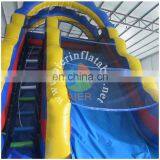 2017 Aier Guangzhou Attractive Commercial Medium Blue Waterslide/best Quality Inflatable Water Slide for Kids thumbnail-4