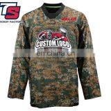 Custom Your Logo Camo Hockey Jersey thumbnail-1