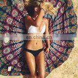 Indian Mandala Round Roundie Beach Throw Tapestry Hippie Boho Art Bohemian Rug Round Mandala Wall Hanging Beach Picnic Wholesale thumbnail-3