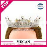 Princess Rhinestone Tiara Beauty Pageant Crowns Bride Jewelry Hair Accessories Tiara thumbnail-6