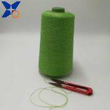 Fluorescent Green Ne21/2plies 10% Metal Fiber 90% Polyester Staple Fiber for Knitting Hand Feeling Touch Screen Gloves-XT11761 thumbnail-3