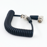 OEM/ODM BNC coiled cable assembly(10inch, 20inch is available)