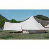 Bell Tent With Stove Jack,Awning Waterproof Canvas Tent Price Breathable Canvas Tent Manufacturer thumbnail-1