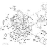 Diesel Engine Parts V1505 16251-0402-1 16251-0402-0 16251-0402-2 Comp Case Gear thumbnail-1