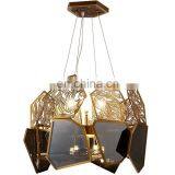 Modern Luxury Crystal Hanging Chandelier Lighting Indoor Pendant Light thumbnail-2