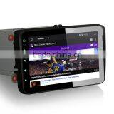 Erisin ES2802V Android 4.4.4 2 Din 8 Inch Bluetooth Car Audio With GPS 3G WiFi for Passat thumbnail-2